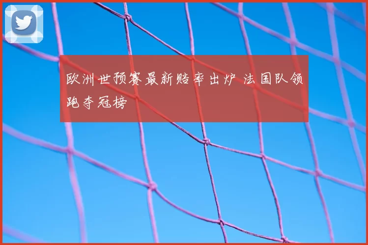 欧洲世预赛最新赔率出炉 法国队领跑夺冠榜
