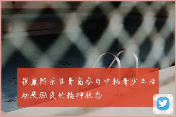 崔康熙亲临青岛参与中韩青少年活动展现良好精神状态