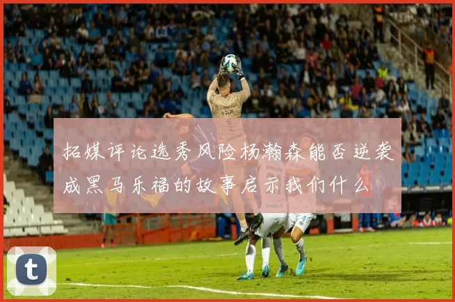 拓媒评论选秀风险杨瀚森能否逆袭成黑马乐福的故事启示我们什么